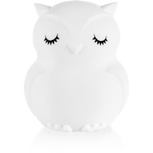 Zopa Silicone LED Lamp with Music Size L lampă de veghe cu melodie Owl 1 buc-Țena