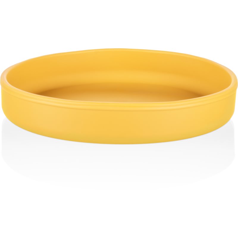 Zopa Silicone Plate farfurie 6 m+ Mustard Yellow 1 buc-ro