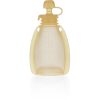 Zopa Silicone Refillable Baby Food Pouch săculeț pentru mâncare 0 m+ Transparent Yellow 120 ml-Țena