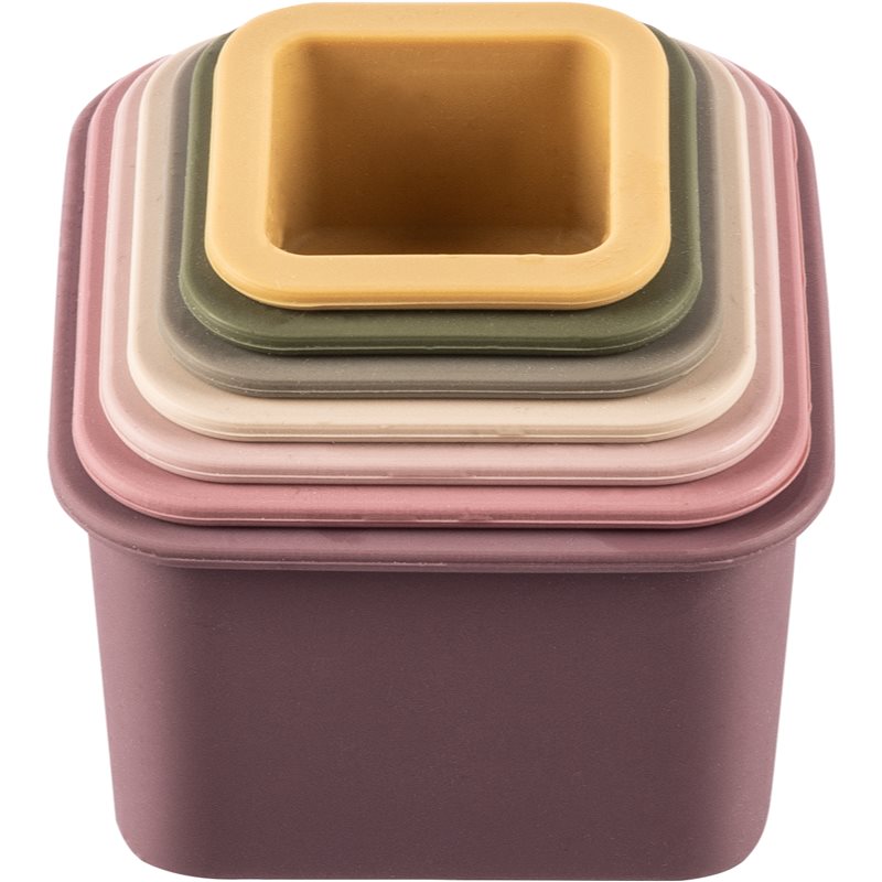 Zopa Silicone Stacking Cups cupe de stivuire Multicolor 6 m+ 7 buc-ro