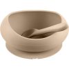 Zopa Silicone Tableware Set serviciu de masă pentru copii Sand Beige 1 buc-ro