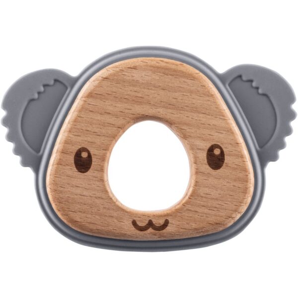 Zopa Silicone Teether Koala jucărie pentru dentiție Dove Grey 1 buc-ro