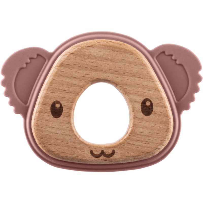 Zopa Silicone Teether Koala jucărie pentru dentiție Old Pink 1 buc-Țena
