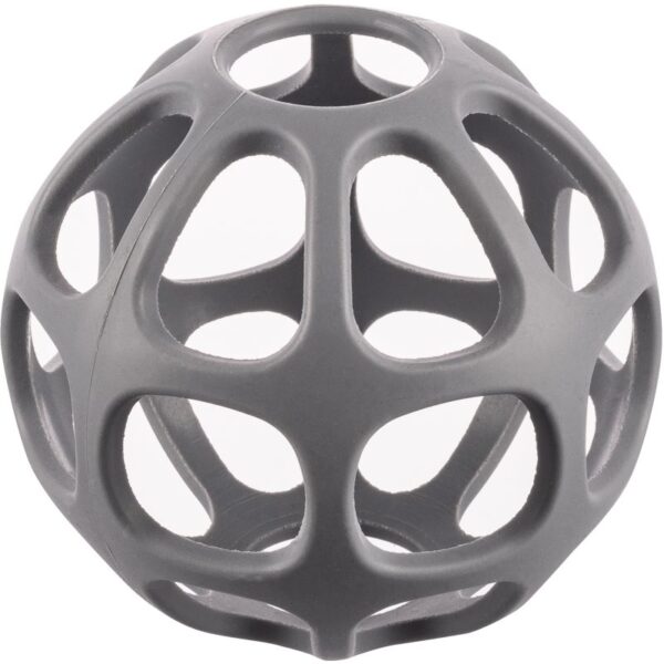 Zopa Silicone Teether Round jucărie pentru dentiție Dove Grey 1 buc-Țena