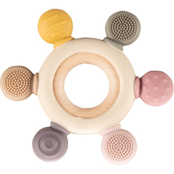 Zopa Silicone Teether jucărie pentru dentiție Multicolor 1 buc-ro