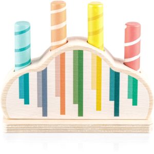 Zopa Wooden Pop-up Toy jucărie care sare din lemn Classic 1 buc-ro