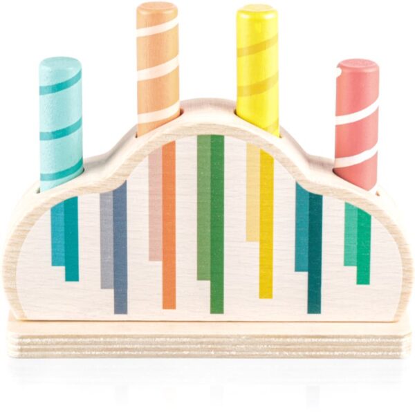 Zopa Wooden Pop-up Toy jucărie care sare din lemn Classic 1 buc-ro