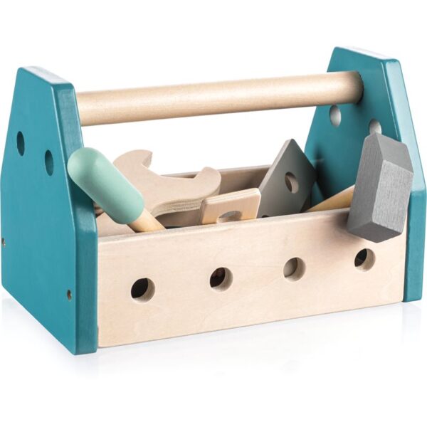 Zopa Wooden Tool Box set de scule Blue 14 buc-ro
