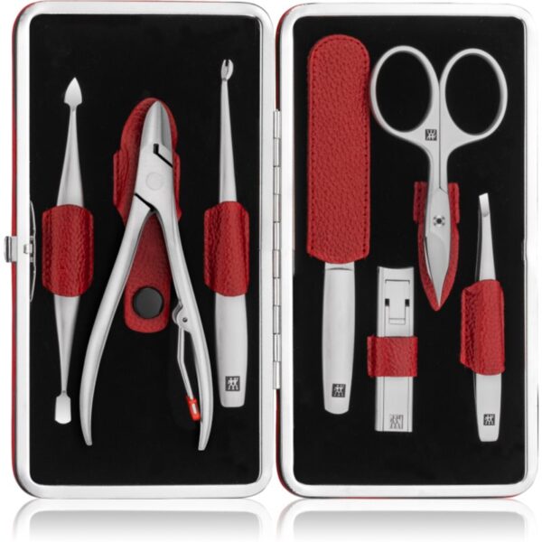 Zwilling Twinox Red Set de manichiură-Țena