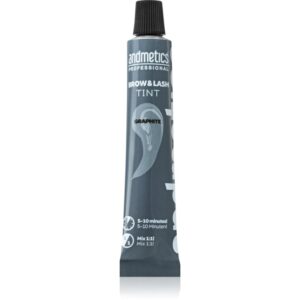 andmetics Professional Brow & Lash Tint vopsea pentru sprancene si gene culoare Graphit 20 ml-ro
