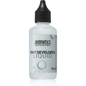 andmetics Professional Tint Developer Liquid emulsie activa pentru colorarea spencenelor si a genelor 50 ml-ro