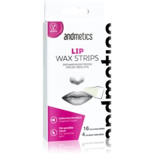 andmetics Wax Strips Lip benzi depilatoare cu ceară