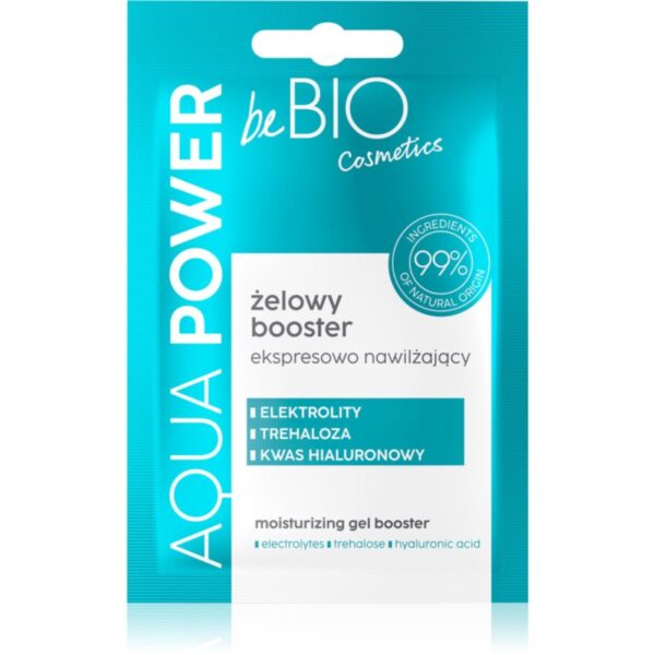 beBIO AQUA POWER booster pentru înviorare și hidratare 10 ml-ro
