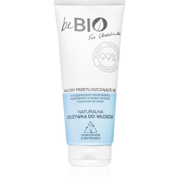 beBIO Greasy Hair Balsam pentru par fin si moale. 200 ml-Țena