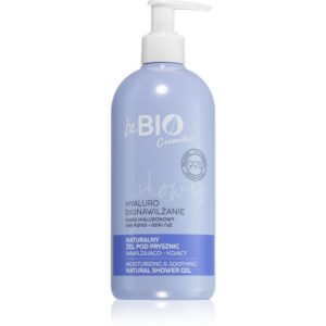 beBIO Hyaluro bioMoisture gel de dus hidratant 350 ml-Țena