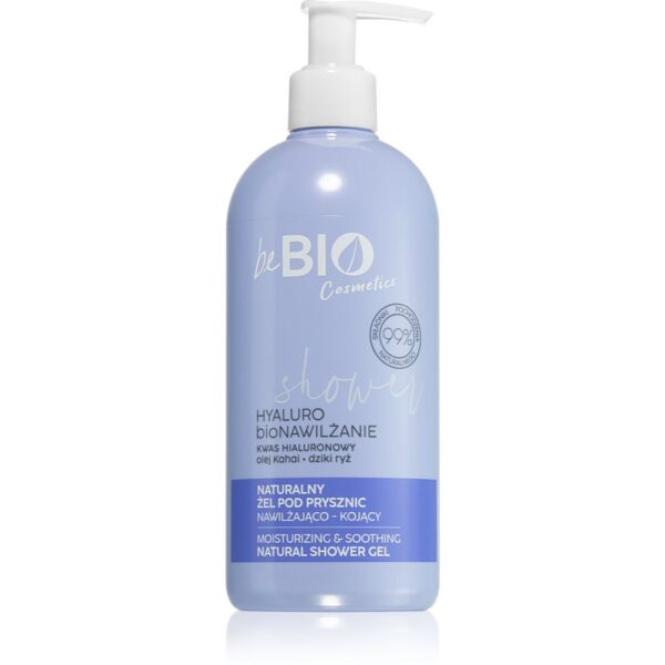 beBIO Hyaluro bioMoisture gel de dus hidratant 350 ml-Țena