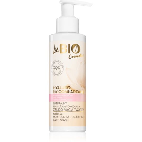 beBIO Hyaluro bioRejuvenation gel hidratant cu efect de calmare perfecta pentru curatare 150 ml-ro