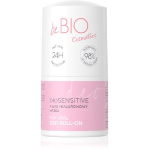 beBIO Hyaluro bioSensitive Deodorant roll-on pentru piele sensibila 50 ml-Țena