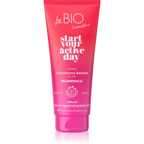 beBIO Start Your Active Day cremă de corp regeneratoare 200 ml-Țena