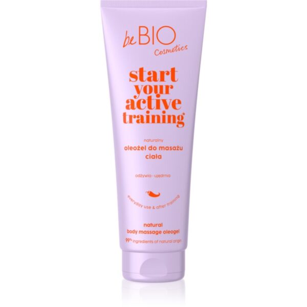 beBIO Start Your Active Training ulei de masaj regenerator 250 ml-Țena