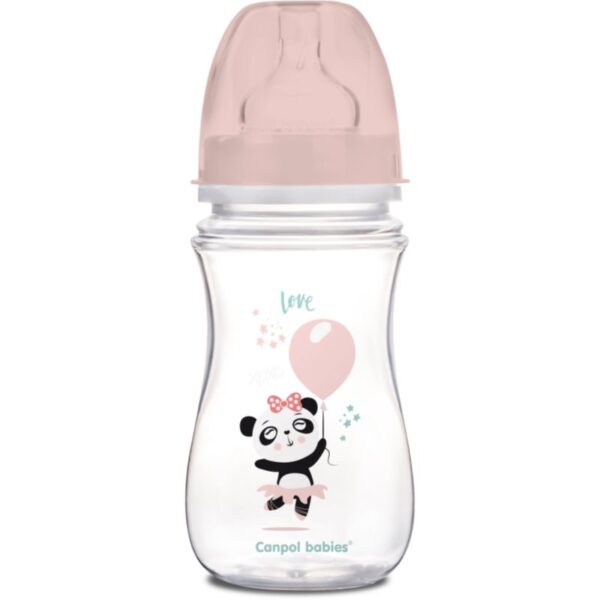 canpol babies Exotic Animals biberon pentru sugari Pink 240 ml-ro