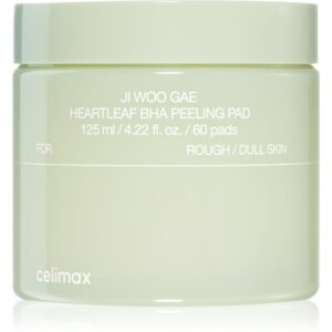 celimax Ji Woo Gae Heartleaf BHA Peeling Pad tampoane exfoliante cu efect calmant 60 buc-ro