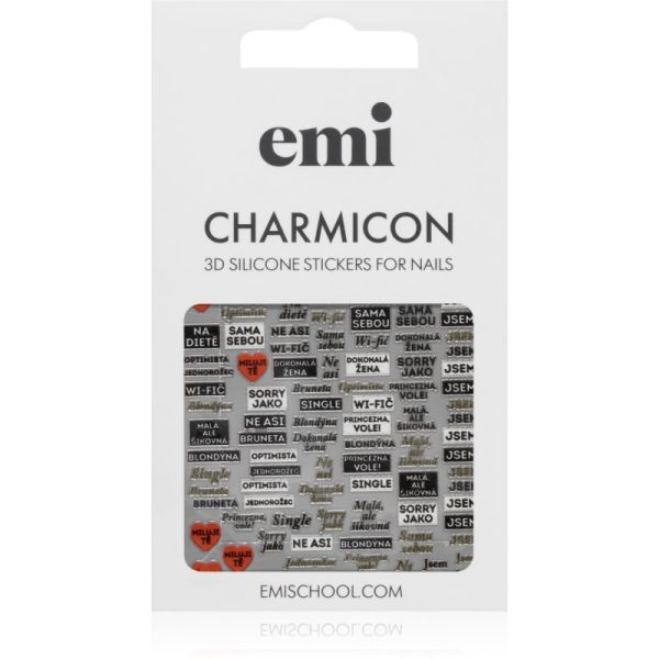 emi Charmicon Czech 1 folii autocolante pentru unghii 3D 1 buc-Țena