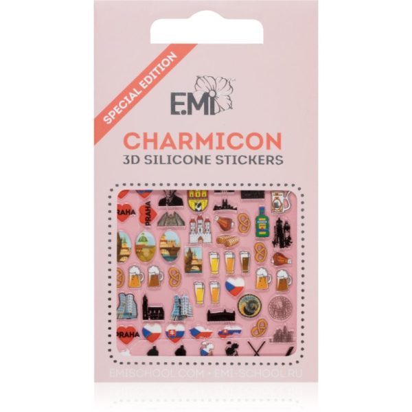 emi Charmicon Czech 2 folii autocolante pentru unghii 3D 1 buc-Țena