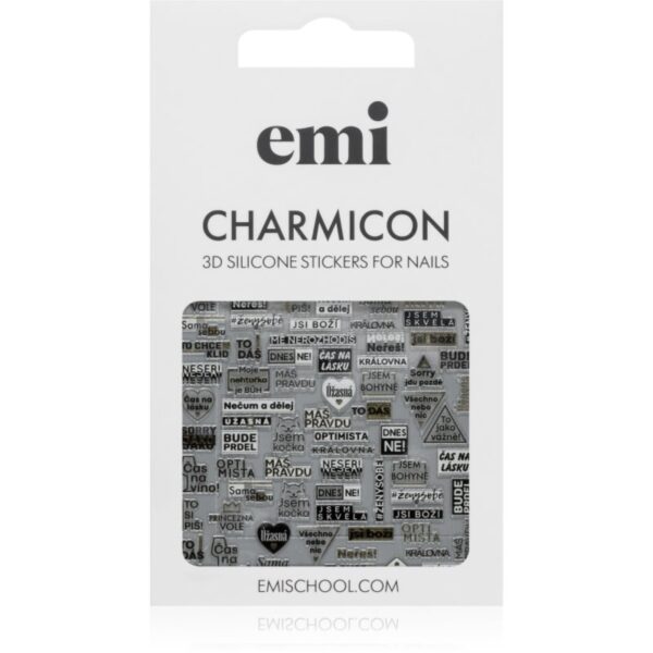 emi Charmicon Czech 3 folii autocolante pentru unghii 3D 1 buc-Țena