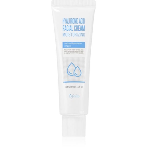esfolio Hyaluronic Acid Moisturizing crema de fata hidratanta cu acid hialuronic 50 ml-Țena