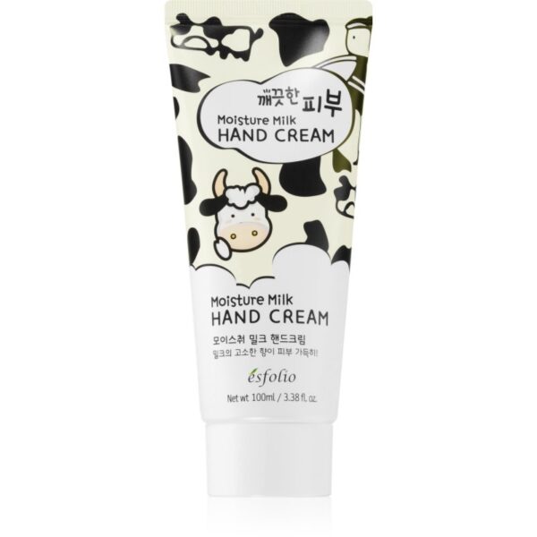 esfolio Pure Skin Moisture Milk crema de maini hidratanta cu proteine din lapte 100 ml-Țena