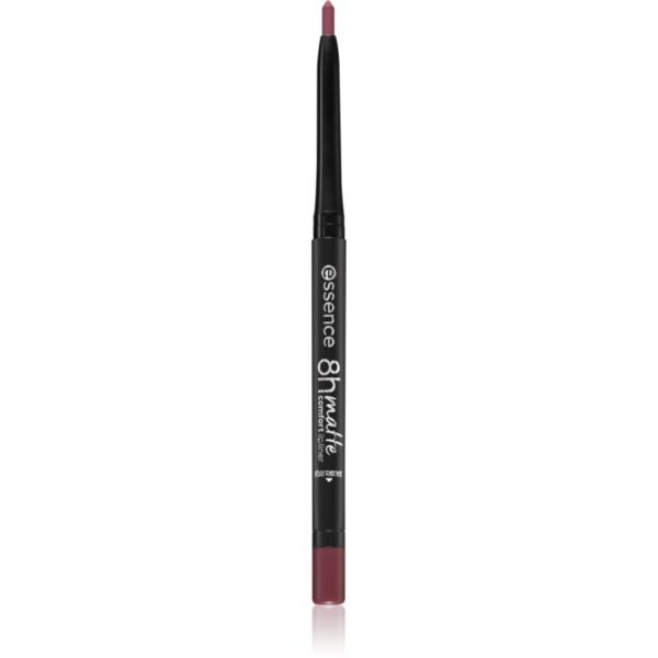 essence 8h Matte Comfort dermatograf mat de buze cu ascutitoare culoare 06 Cool Mauve 0