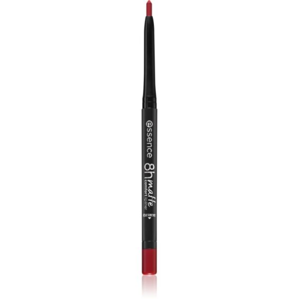 essence 8h Matte Comfort dermatograf mat de buze cu ascutitoare culoare 07 Classic Red 0