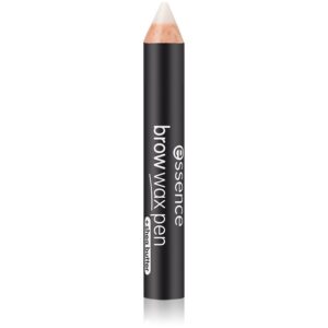 essence Brow Wax Pen ceară de fixare pentru sprâncene in creion culoare 01 transparent 1