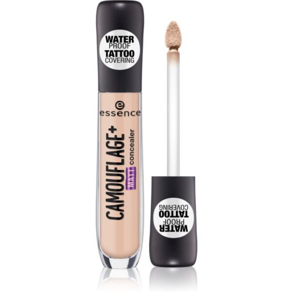 essence CAMOUFLAGE + MATT corector cu efect matifiant culoare 26 Natural Beige 5 ml-Țena