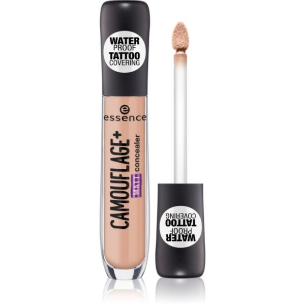 essence CAMOUFLAGE + MATT corector cu efect matifiant culoare 40 Medium Fawn 5 ml-Țena