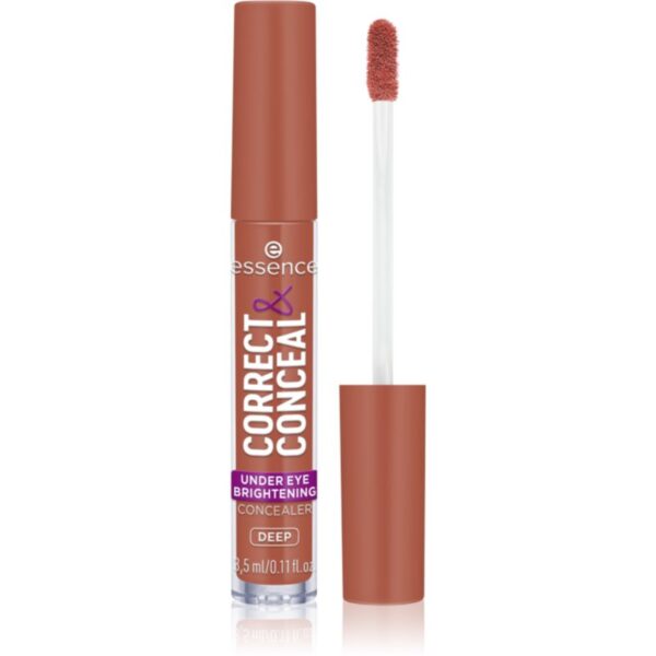essence CORRECT & CONCEAL corector iluminator impotriva pungilor de sub ochi culoare 40 Deep 3 ml-ro
