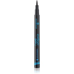 essence Eyeliner Pen eyeliner rezistent la apă culoare 01 Black 1 ml-ro