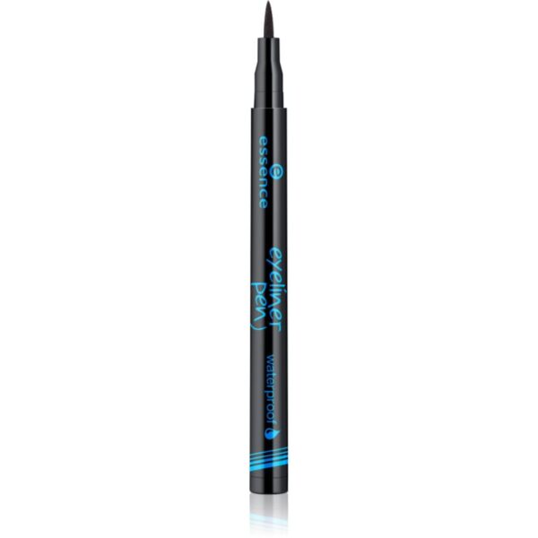 essence Eyeliner Pen eyeliner rezistent la apă culoare 01 Black 1 ml-ro