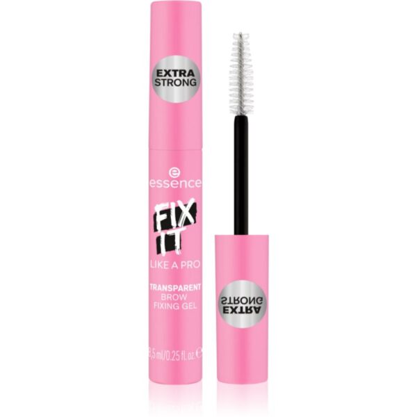 essence FIX IT LIKE A PRO Gel de fixare transparent pentru sprâncene 8 ml-ro