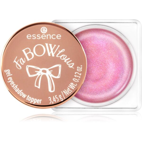 essence FaBOWlous eyeliner-gel cu particule stralucitoare culoare 01 Bow