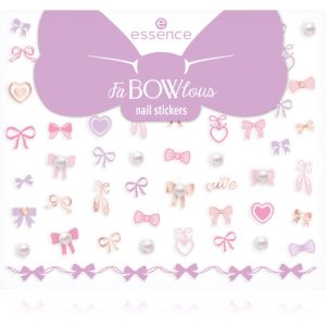 essence FaBOWlous folii autocolante pentru unghii 61 buc-ro