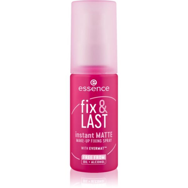 essence Fix & LAST MATTE spray de fixare si matifiere make-up 50 ml-Țena