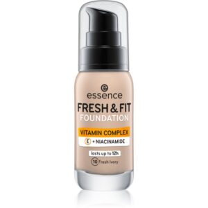 essence Fresh & Fit fond de ten lichid culoare 10 Fresh Ivory 30 ml-ro