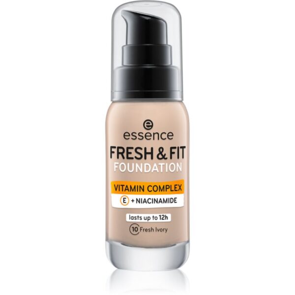 essence Fresh & Fit fond de ten lichid culoare 10 Fresh Ivory 30 ml-ro