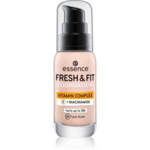 essence Fresh & Fit fond de ten lichid culoare 20 Fresh Nude 30 ml-ro