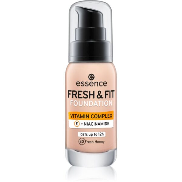 essence Fresh & Fit fond de ten lichid culoare 30 Fresh Honey 30 ml-Țena