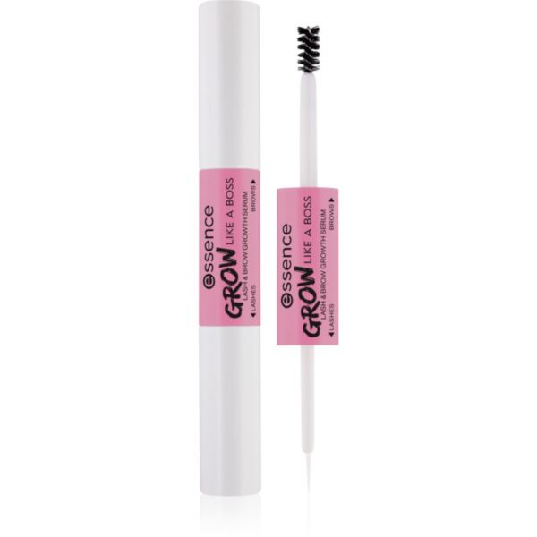 essence GROW LIKE A BOSS ser vegetal cu efect de creștere pentru gene și sprâncene 6 ml-ro