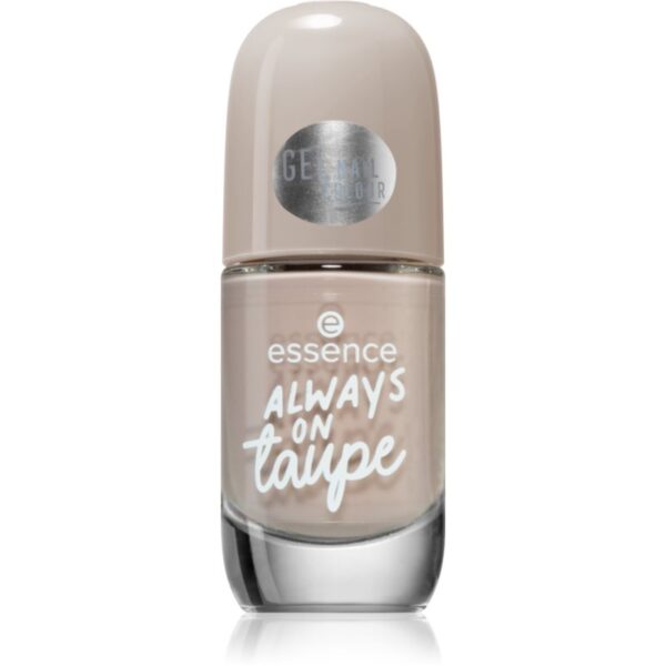 essence Gel Nail Colour lac de unghii culoare 37 ALWAYS ON taupe 8 ml-Țena