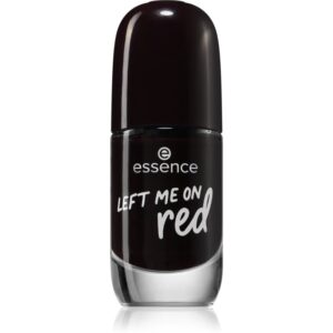 essence Gel Nail Colour lac de unghii culoare 72 LEFT ME ON red 8 ml-ro